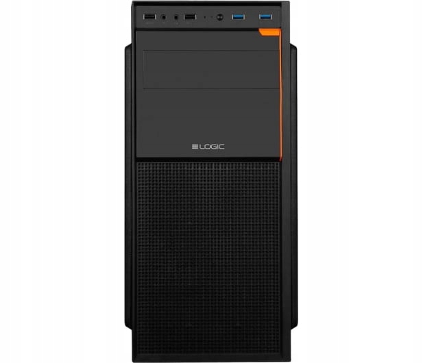 Skrinka Logic Concept J23 Midi Tower, čierna